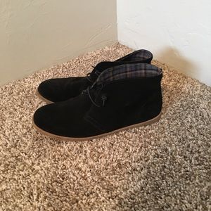 Lucky Brand Ashbee Black Ankle Desert Bootie